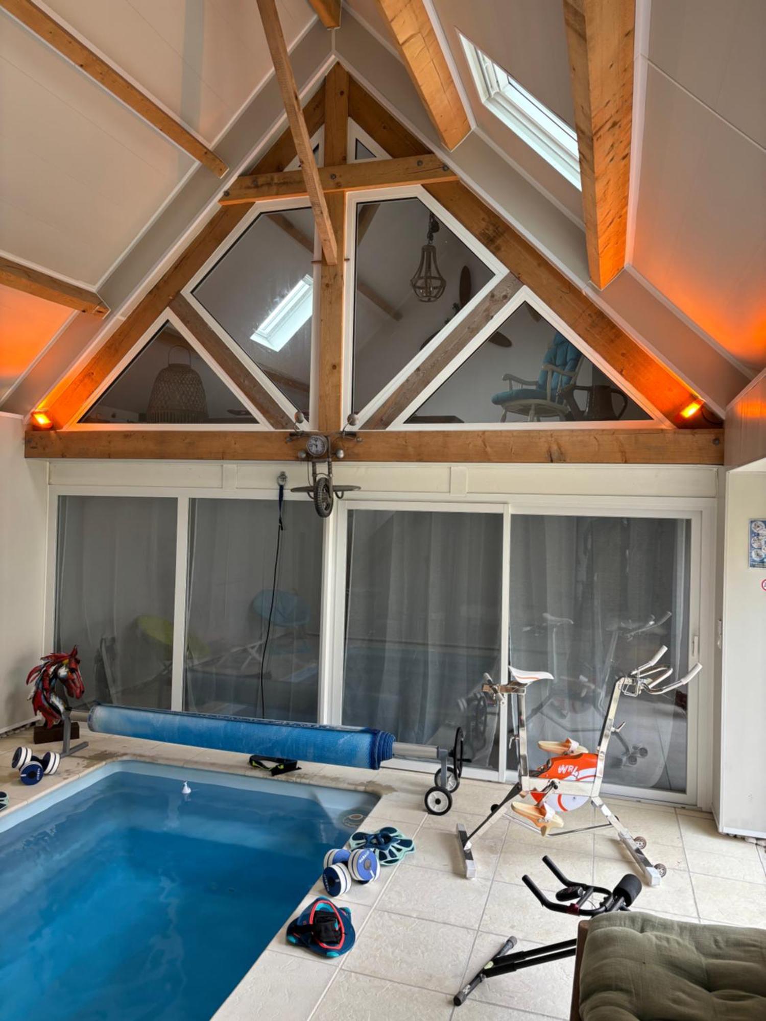Villa Fontaine Avec Piscine Interieur Chauffee-Maison De Campagne Familiale -Ideal Vacances Ou Sejour Professionnel -3 Chambres-Bureau Separe -Lit Bebe - Parking Facile & Gratuit Exteriör bild